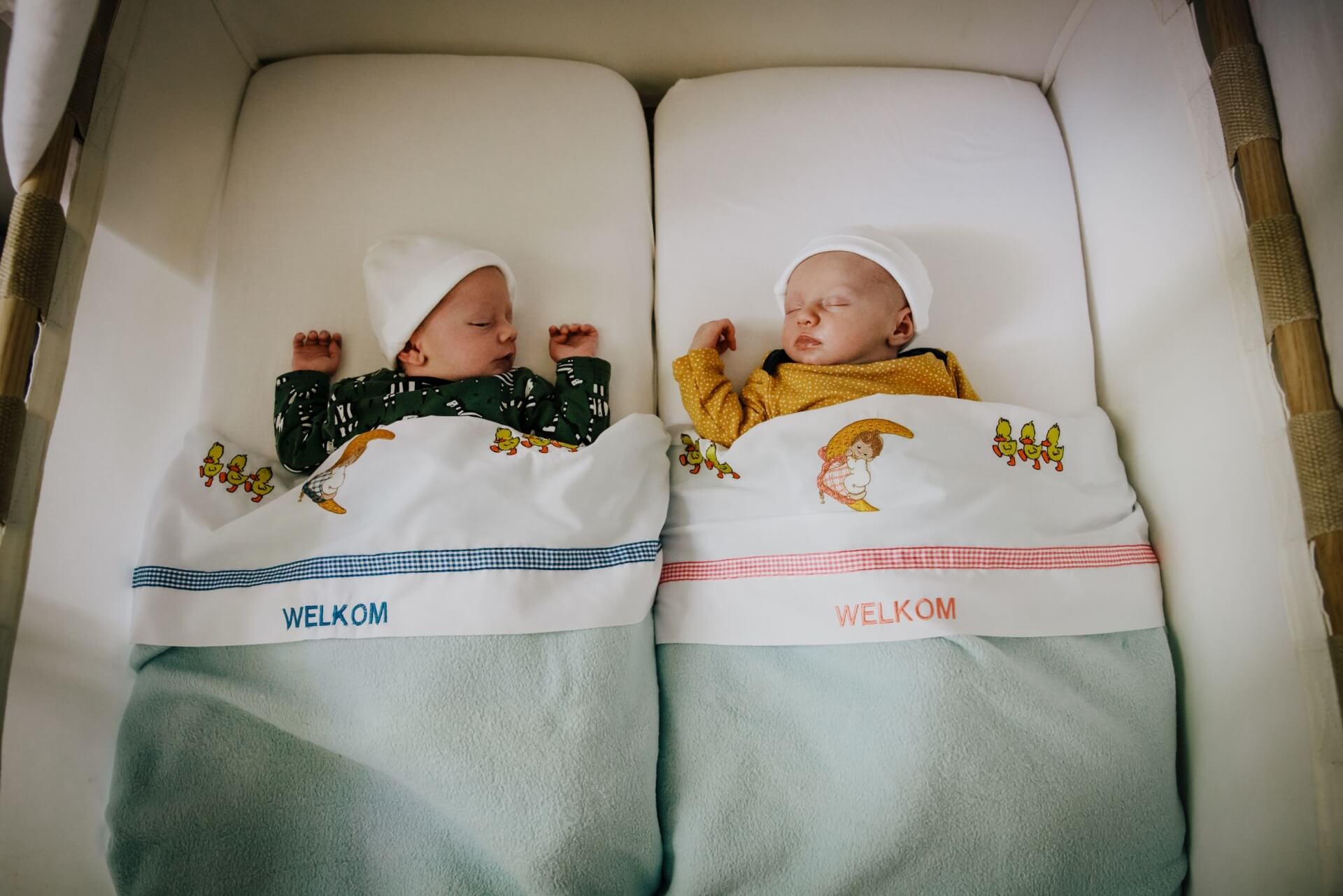 Newborn reportage tweeling baby Apeldoorn 010